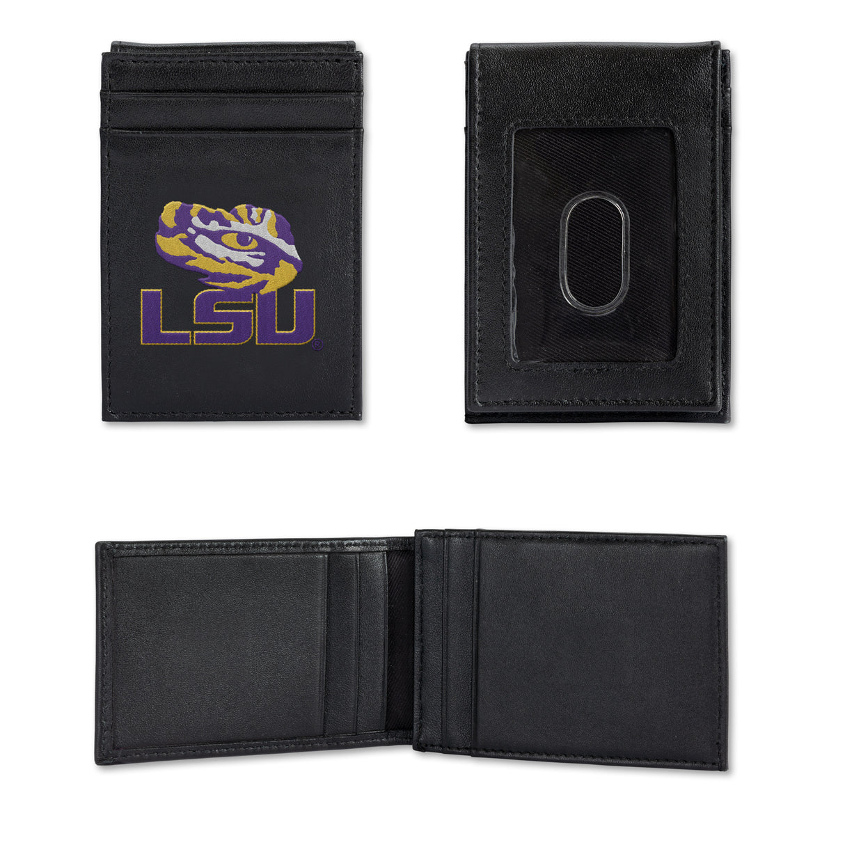 NCAA LSU Tigers Embroidered Front Pocket Wallet Fan Gear NCAA LSU Tigers