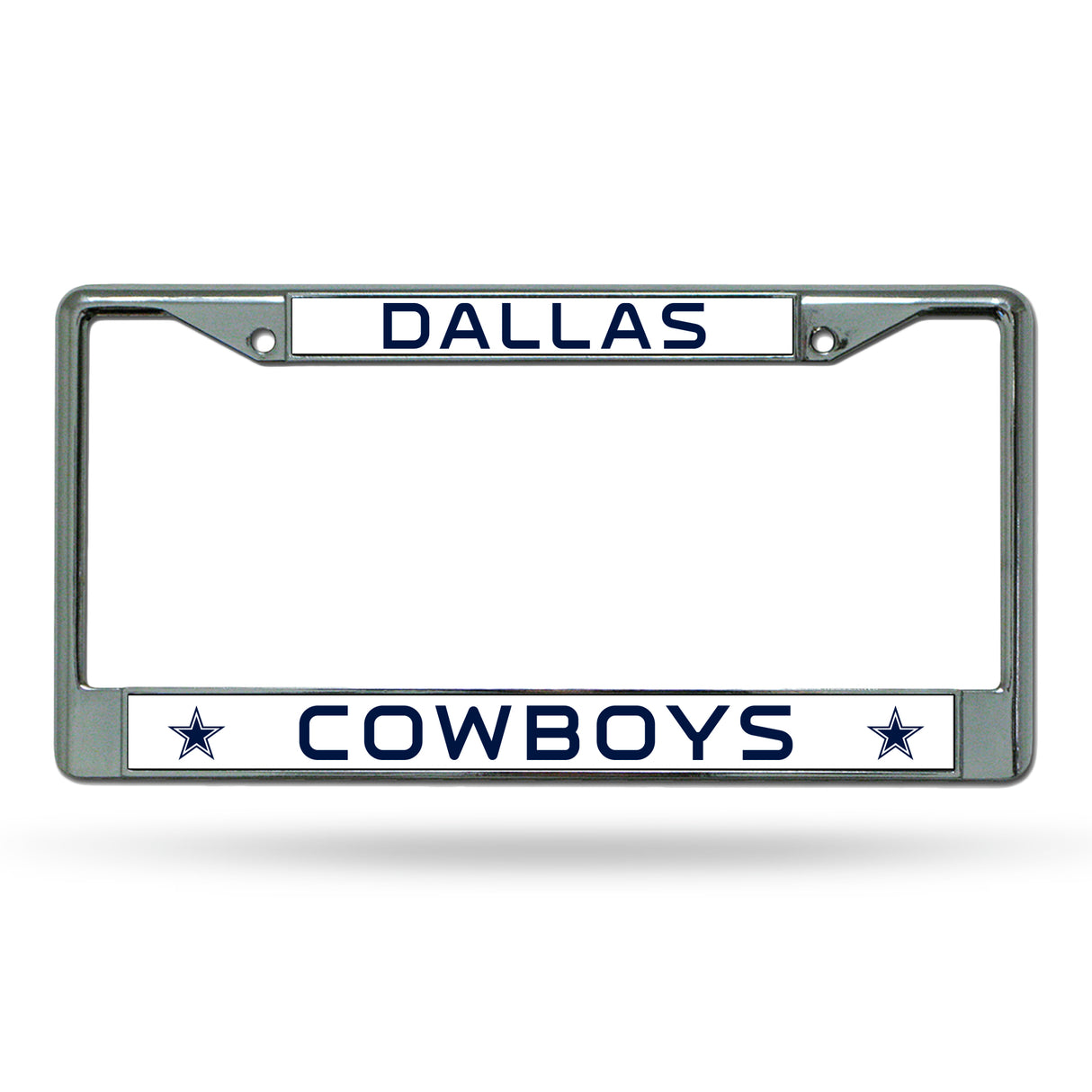 NFL Dallas Cowboys Chrome License Plate Frame Fan Gear NFL Dallas Cowboys