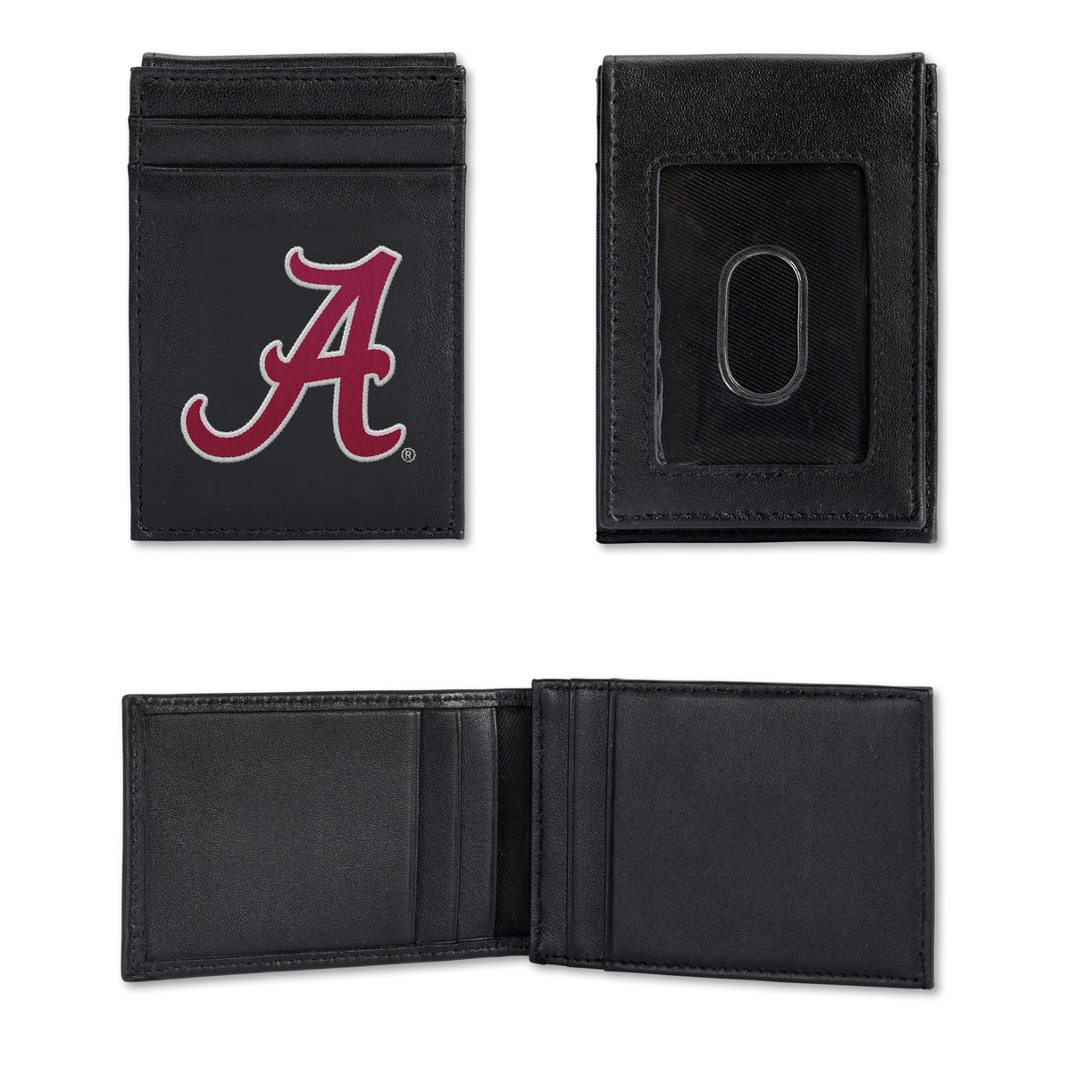NCAA Alabama Crimson Tide Embroidered Front Pocket Wallet Fan Gear NCAA Alabama Crimson Tide