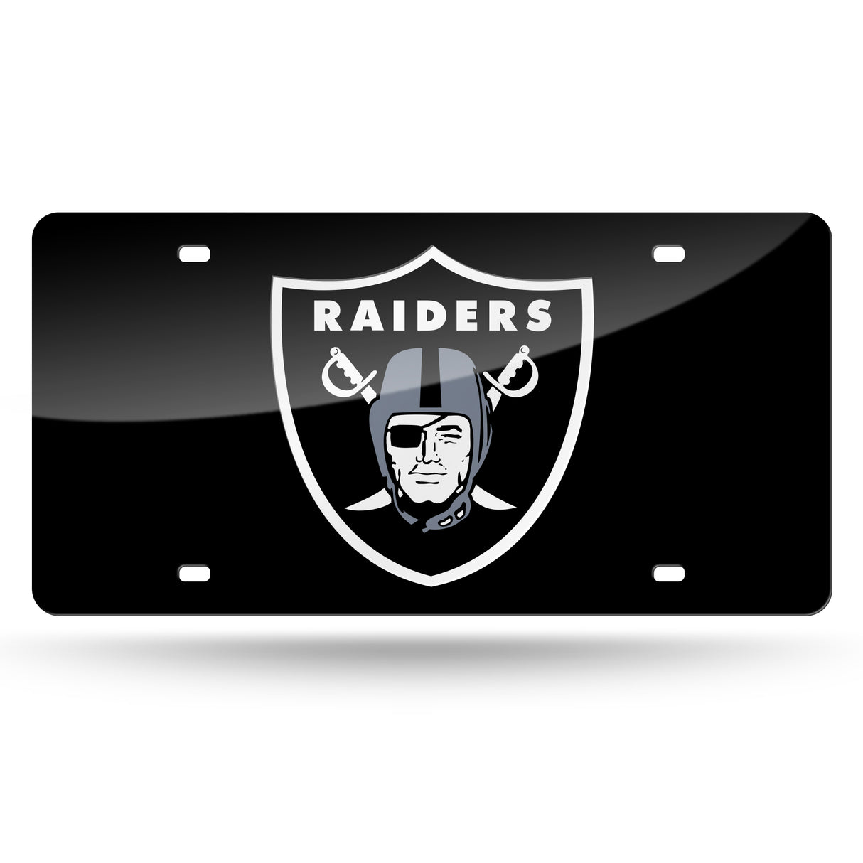 NFL Las Vegas Raiders Laser Cut License Plate Tag Fan Gear NFL Las Vegas Raiders