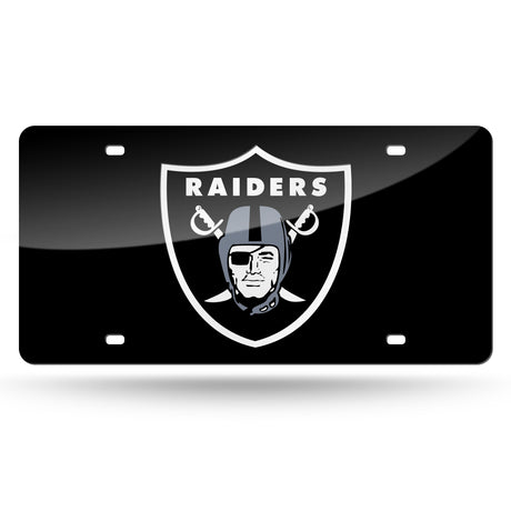 NFL Las Vegas Raiders Laser Cut License Plate Tag Fan Gear NFL Las Vegas Raiders
