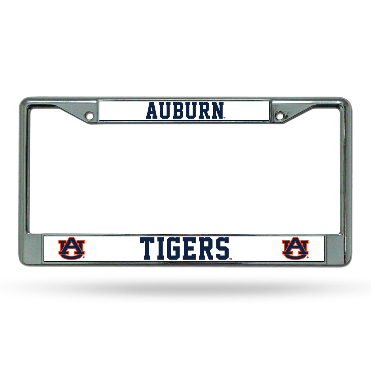 NCAA Auburn Tigers Chrome License Plate Frame Fan Gear NCAA Auburn Tigers
