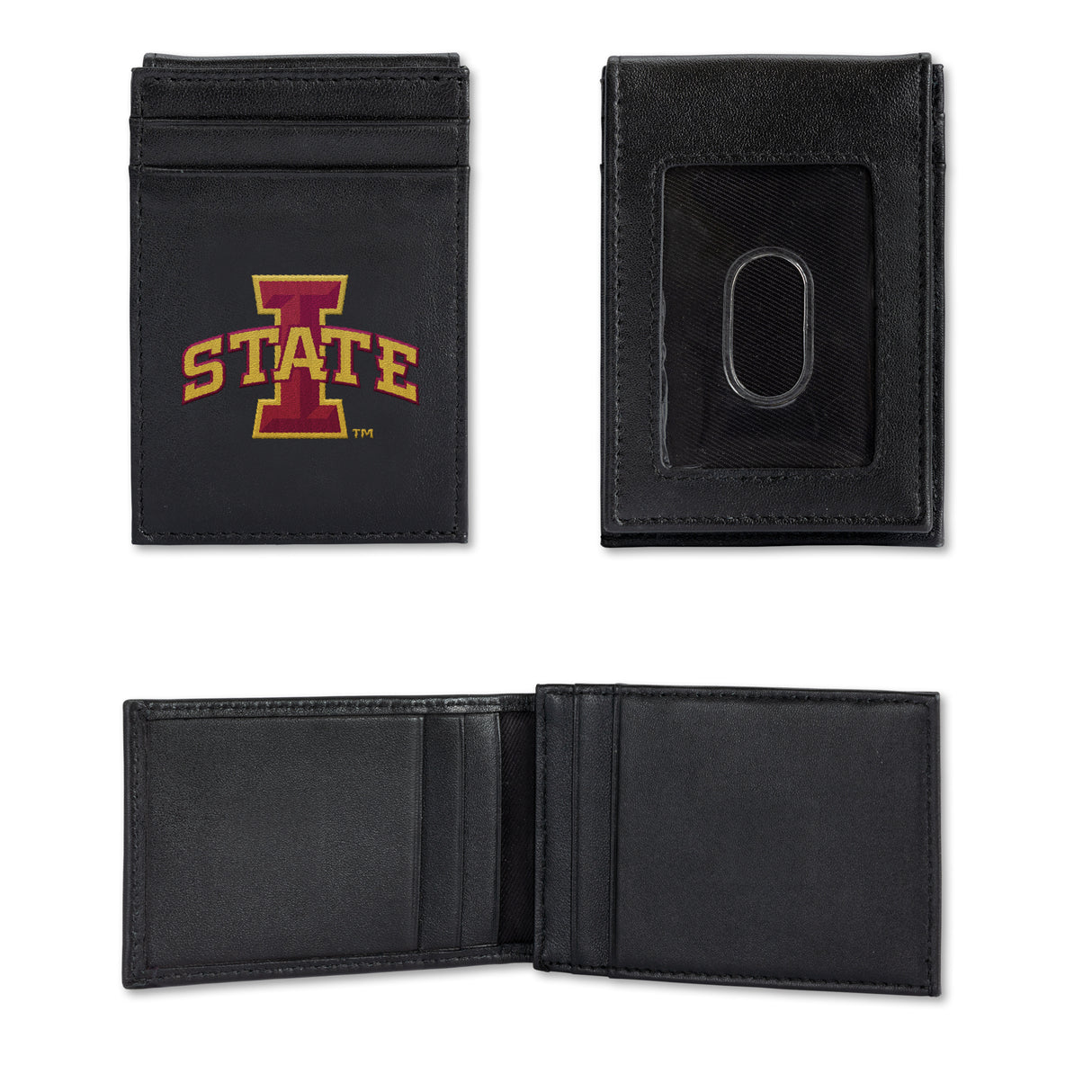 NCAA Iowa State Cyclones Embroidered Front Pocket Wallet Fan Gear NCAA Iowa State Cyclones