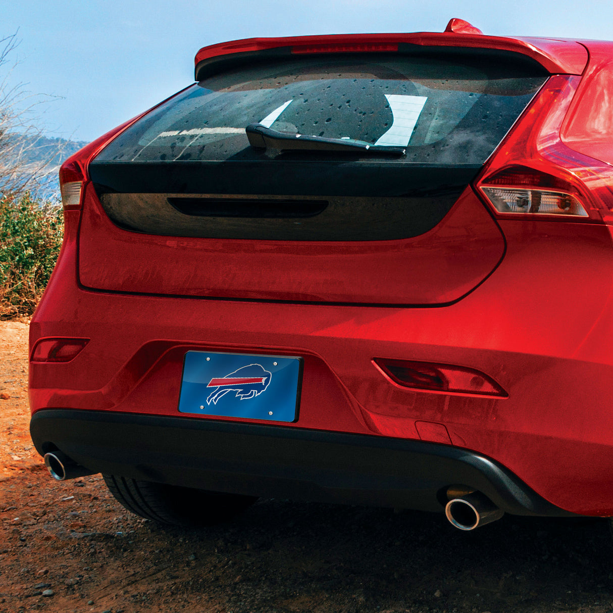 NFL Buffalo Bills Laser Cut Automobile Tag Fan Gear NFL Buffalo Bills