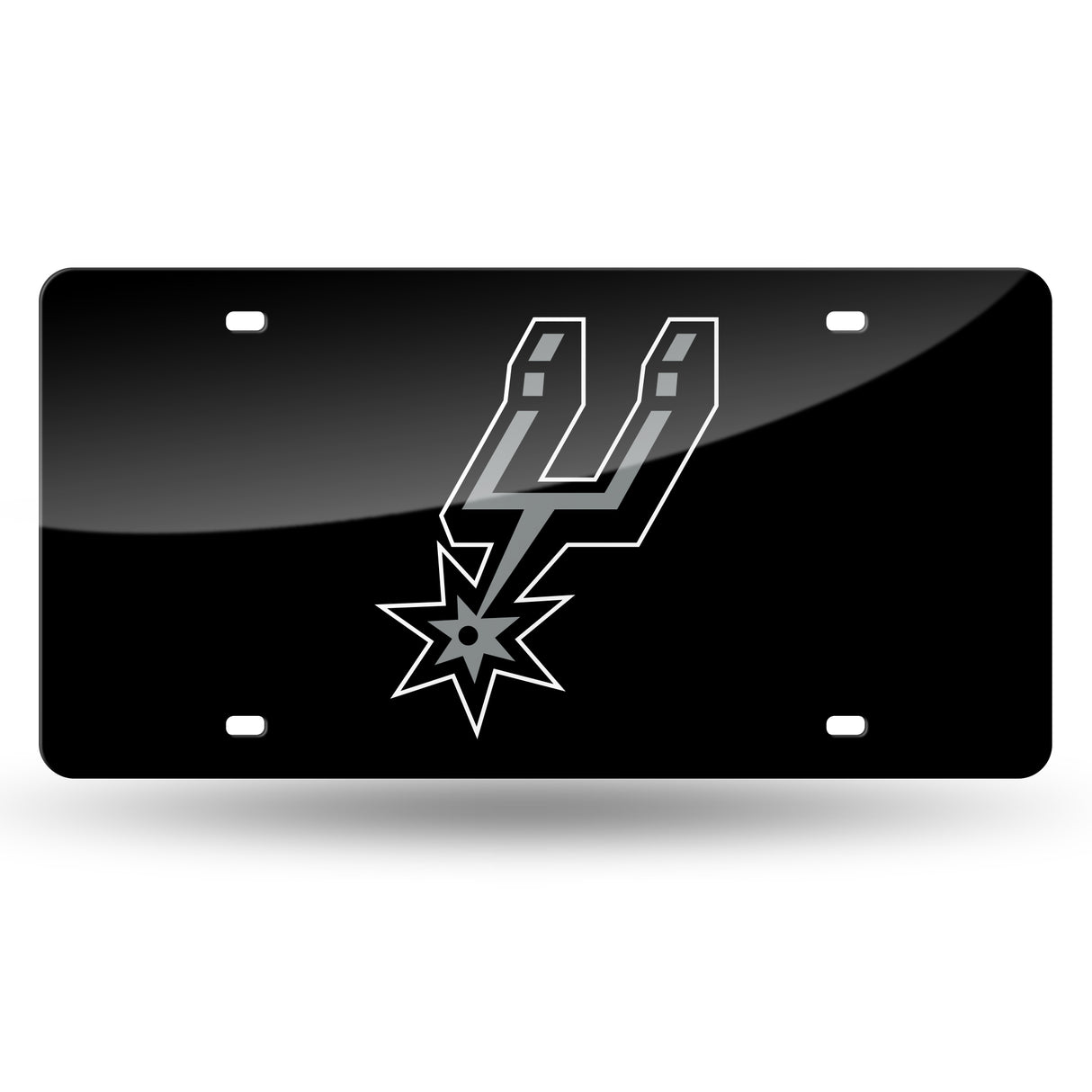 NBA San Antonio Spurs Laser Cut License Plate Tag Fan Gear NBA San Antonio Spurs