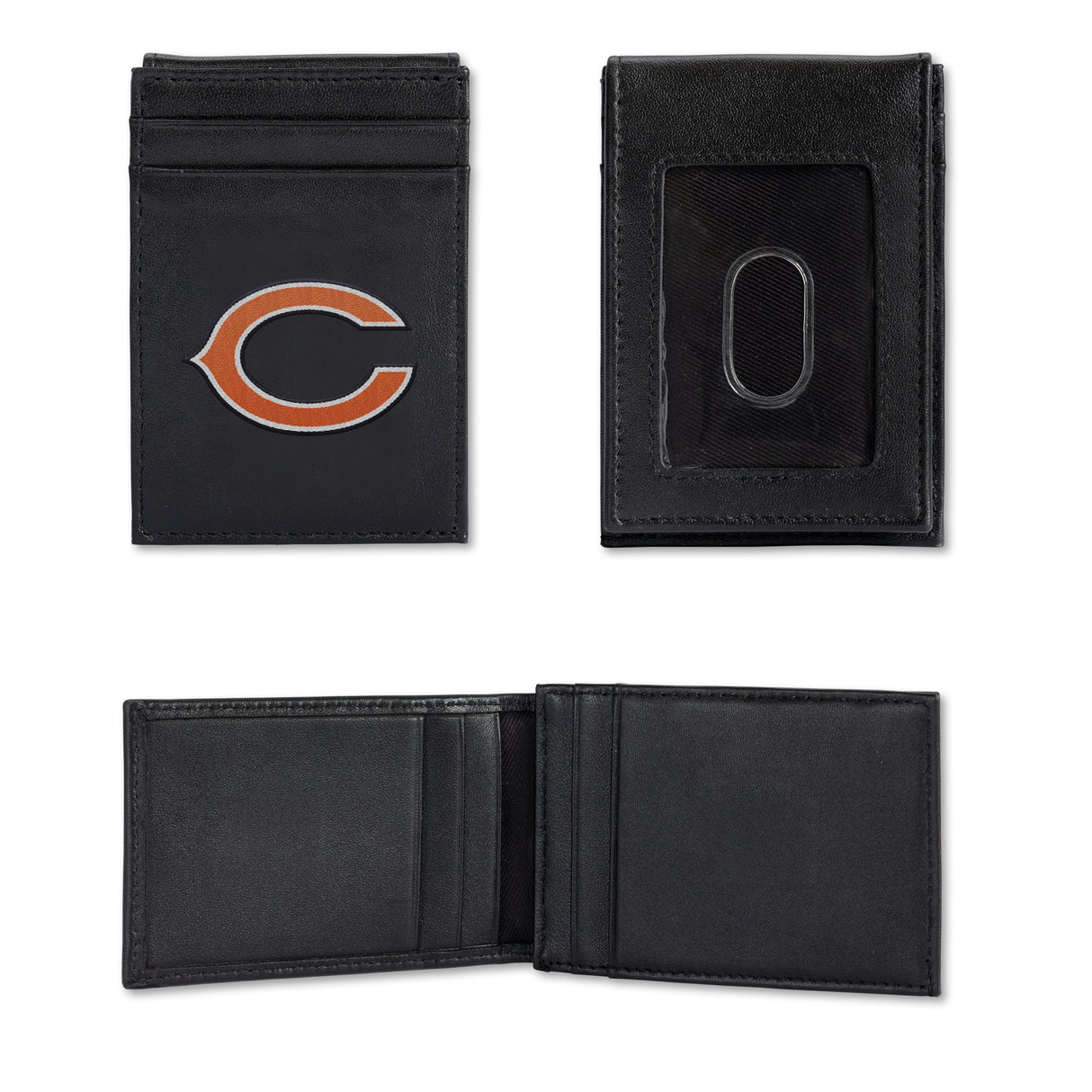 NFL Chicago Bears Embroidered Front Pocket Wallet Fan Gear NFL Chicago Bears