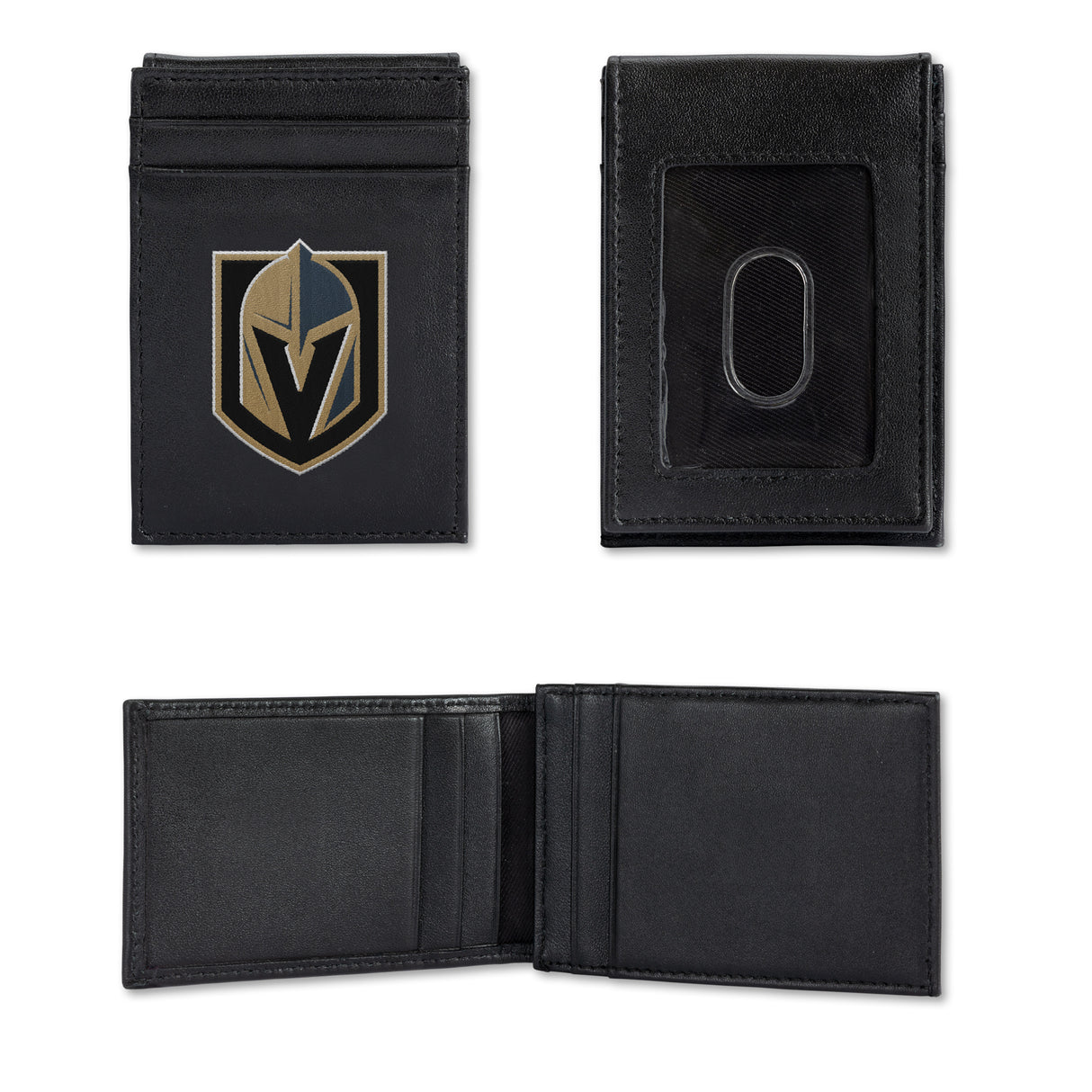 NHL Vegas Golden Knights Embroidered Front Pocket Wallet Fan Gear NHL Vegas Golden Knights