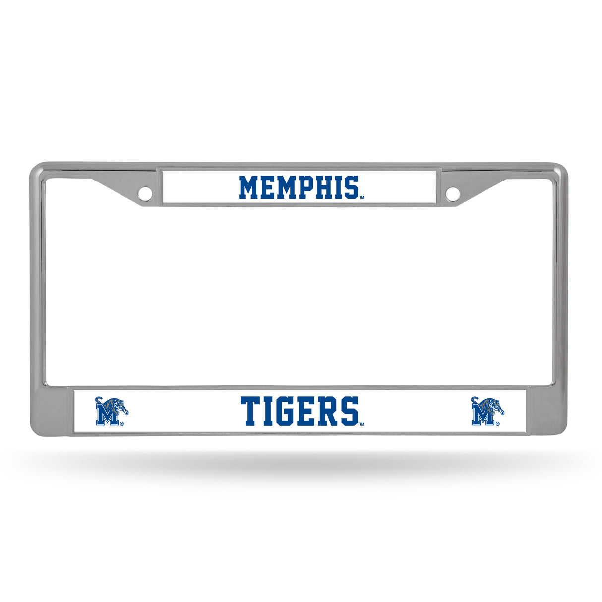 NCAA Memphis Tigers Chrome License Plate Frame Fan Gear NCAA Memphis Tigers
