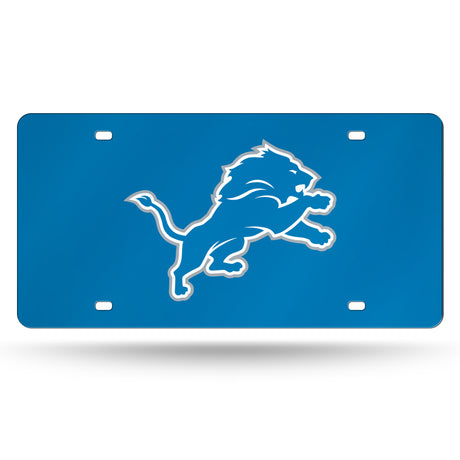 NFL Detroit Lions Laser Cut License Plate Tag Fan Gear NFL Detroit Lions