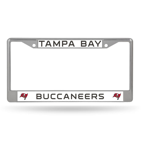 NFL Tampa Bay Buccaneers Chrome License Plate Frame Fan Gear NFL Tampa Bay Buccaneers