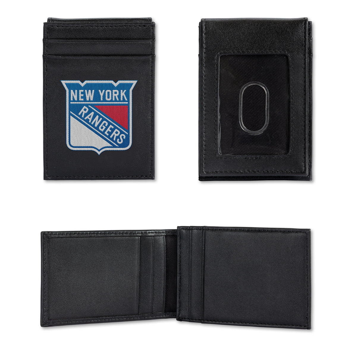 NHL New York Rangers Embroidered Front Pocket Wallet Fan Gear NHL New York Rangers