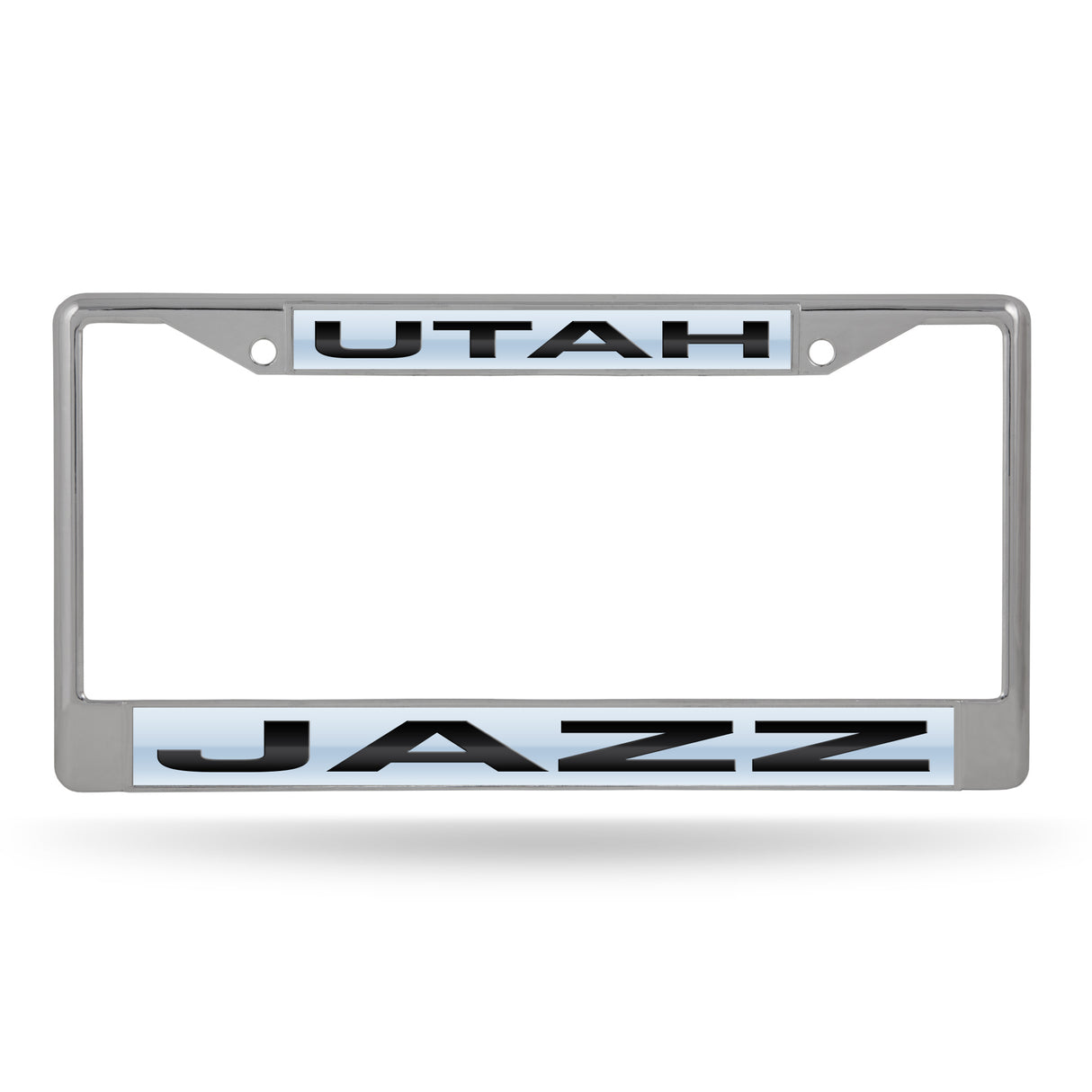 NBA Utah Jazz Laser Cut Chrome License Plate Frame Fan Gear NBA Utah Jazz