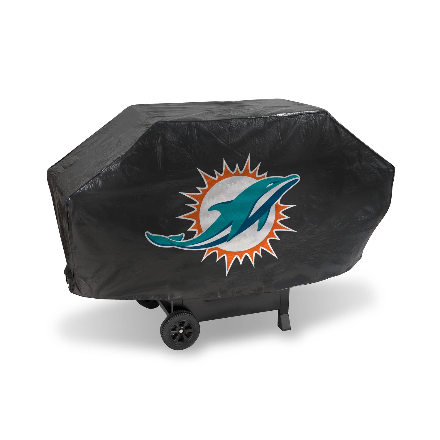 NFL Miami Dolphins Grill Cover Deluxe Vinyl Fan Gear NFL Miami Dolphins