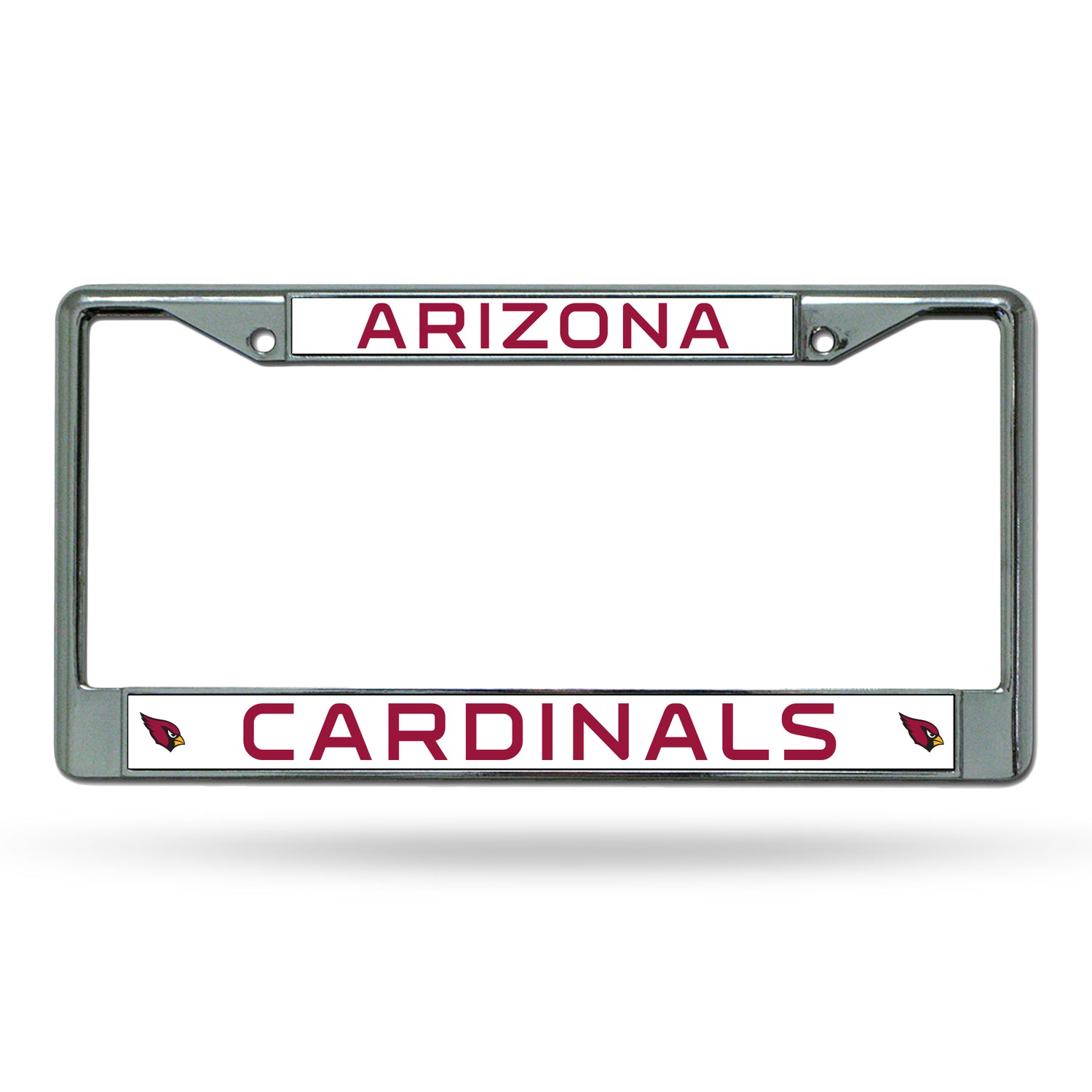 NFL Arizona Cardinals Chrome License Plate Frame Fan Gear NFL Arizona Cardinals