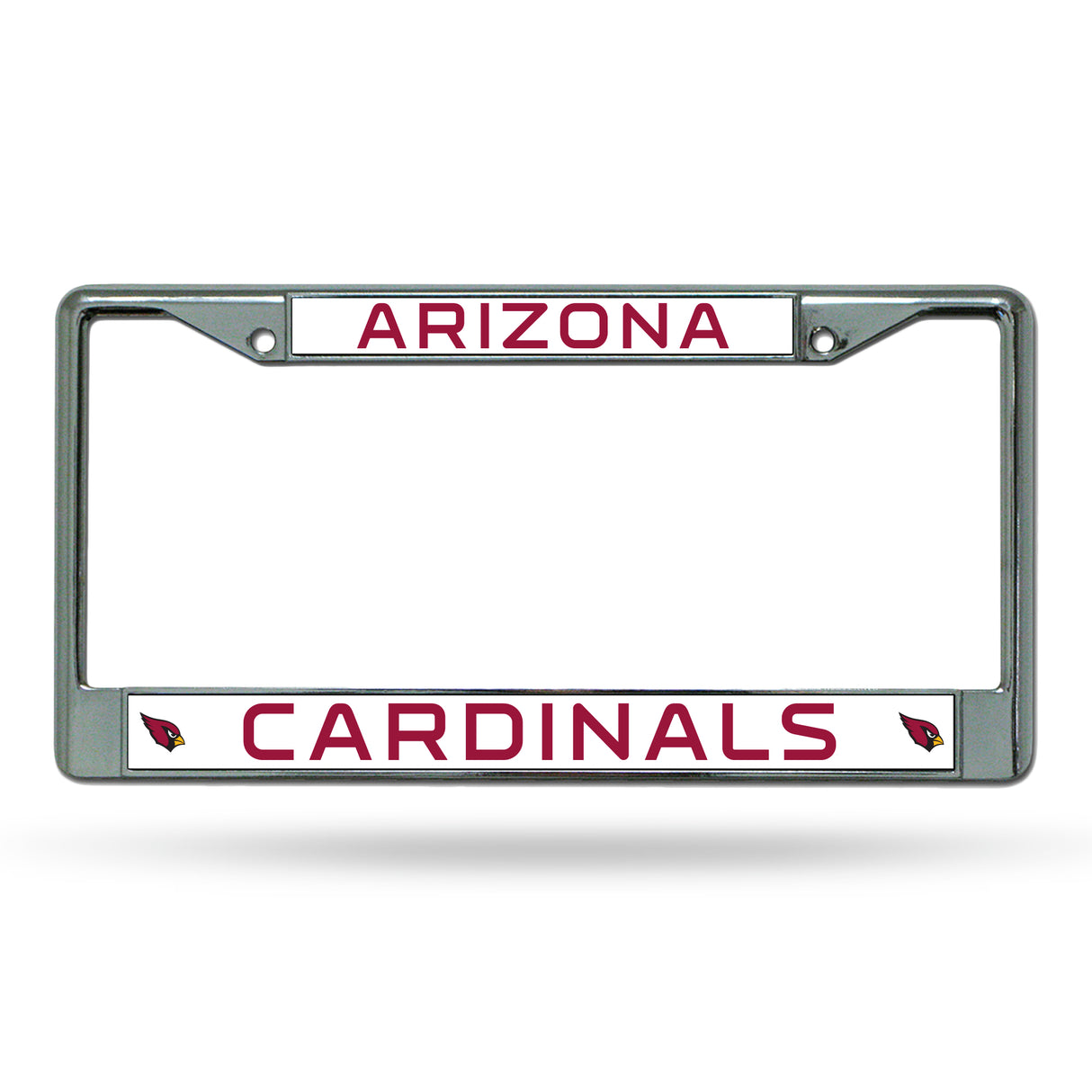 NFL Arizona Cardinals Chrome License Plate Frame Fan Gear NFL Arizona Cardinals