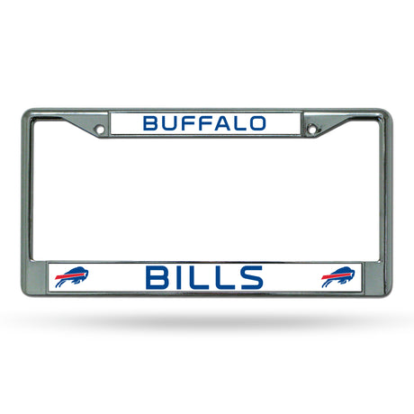NFL Buffalo Bills Chrome License Plate Frame Fan Gear NFL Buffalo Bills