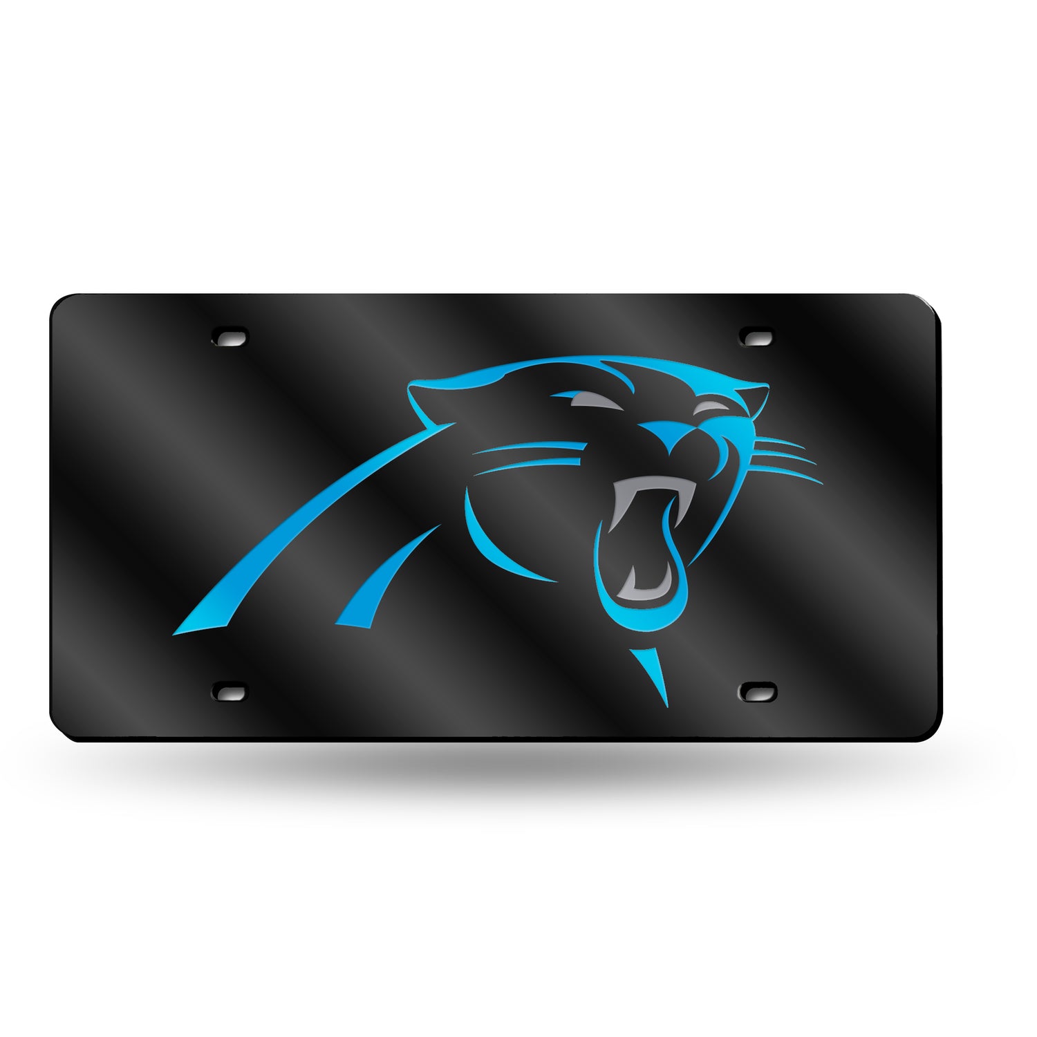 NFL Carolina Panthers Laser Cut License Plate Tag Fan Gear NFL Carolina Panthers