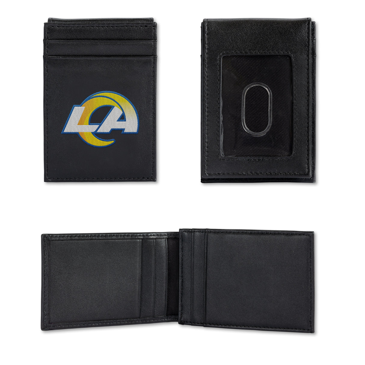 NFL Los Angeles Rams Embroidered Front Pocket Wallet Fan Gear NFL Los Angeles Rams