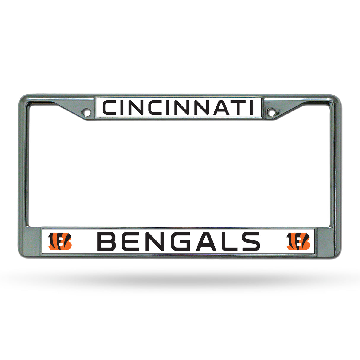 NFL Cincinnati Bengals Chrome License Plate Frame Fan Gear NFL Cincinnati Bengals