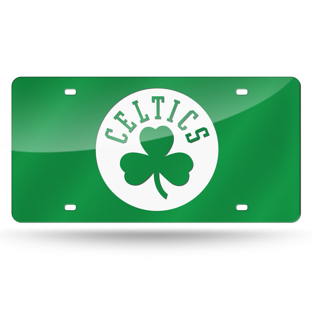 NBA Boston Celtics Laser Cut Automobile Tag Fan Gear NBA Boston Celtics