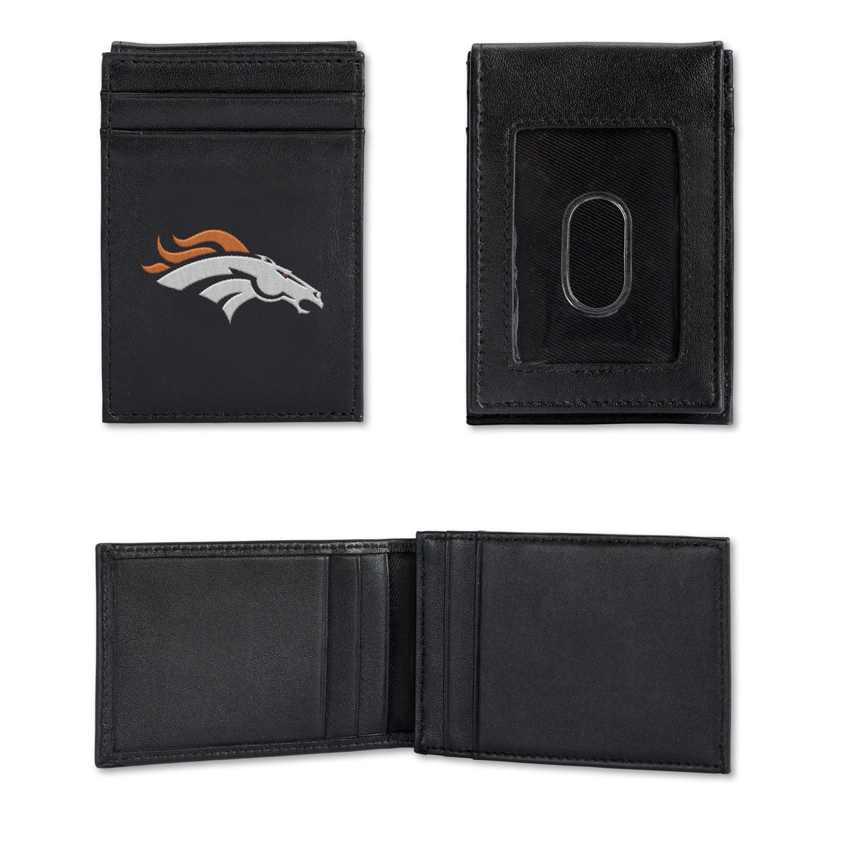 NFL Denver Broncos Embroidered Front Pocket Wallet Fan Gear NFL Denver Broncos
