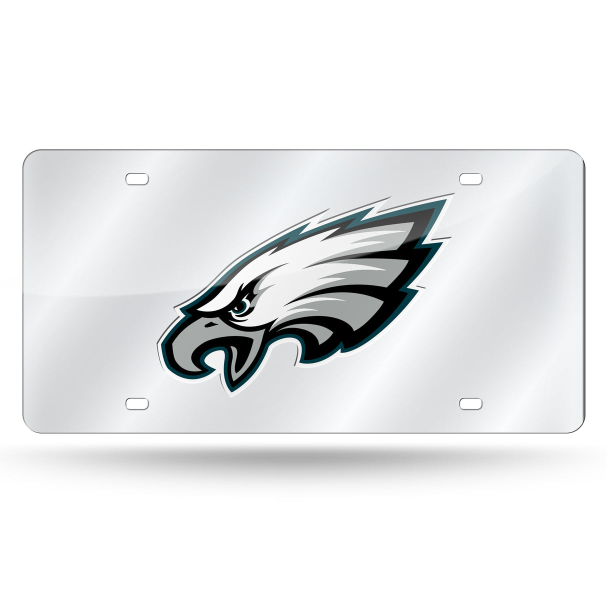 NFL Philadelphia Eagles Laser Cut Silver License Plate Tag Fan Gear NFL Philadelphia Eagles