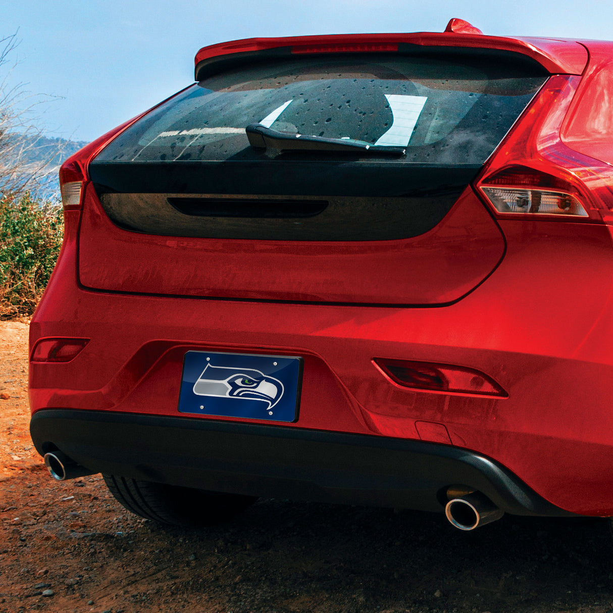 NFL Seattle Seahawks Laser Cut Automobile Tag Fan Gear NFL Seattle Seahawks