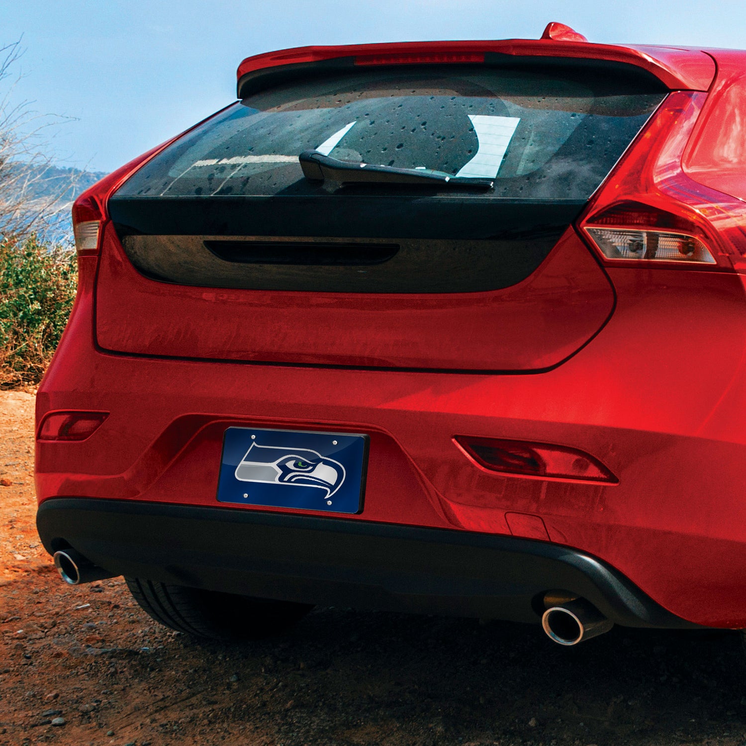 NFL Seattle Seahawks Laser Cut Automobile Tag Fan Gear NFL Seattle Seahawks