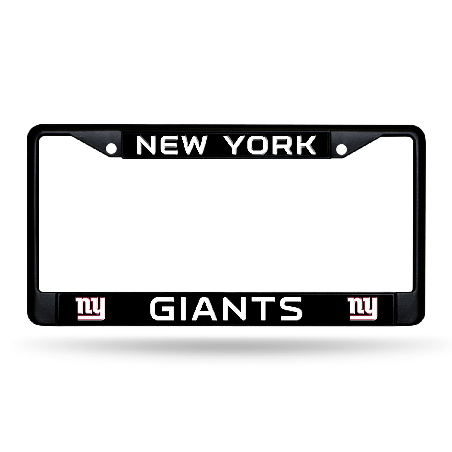 NFL New York Giants Black Chrome License Plate Frame Fan Gear NFL New York Giants