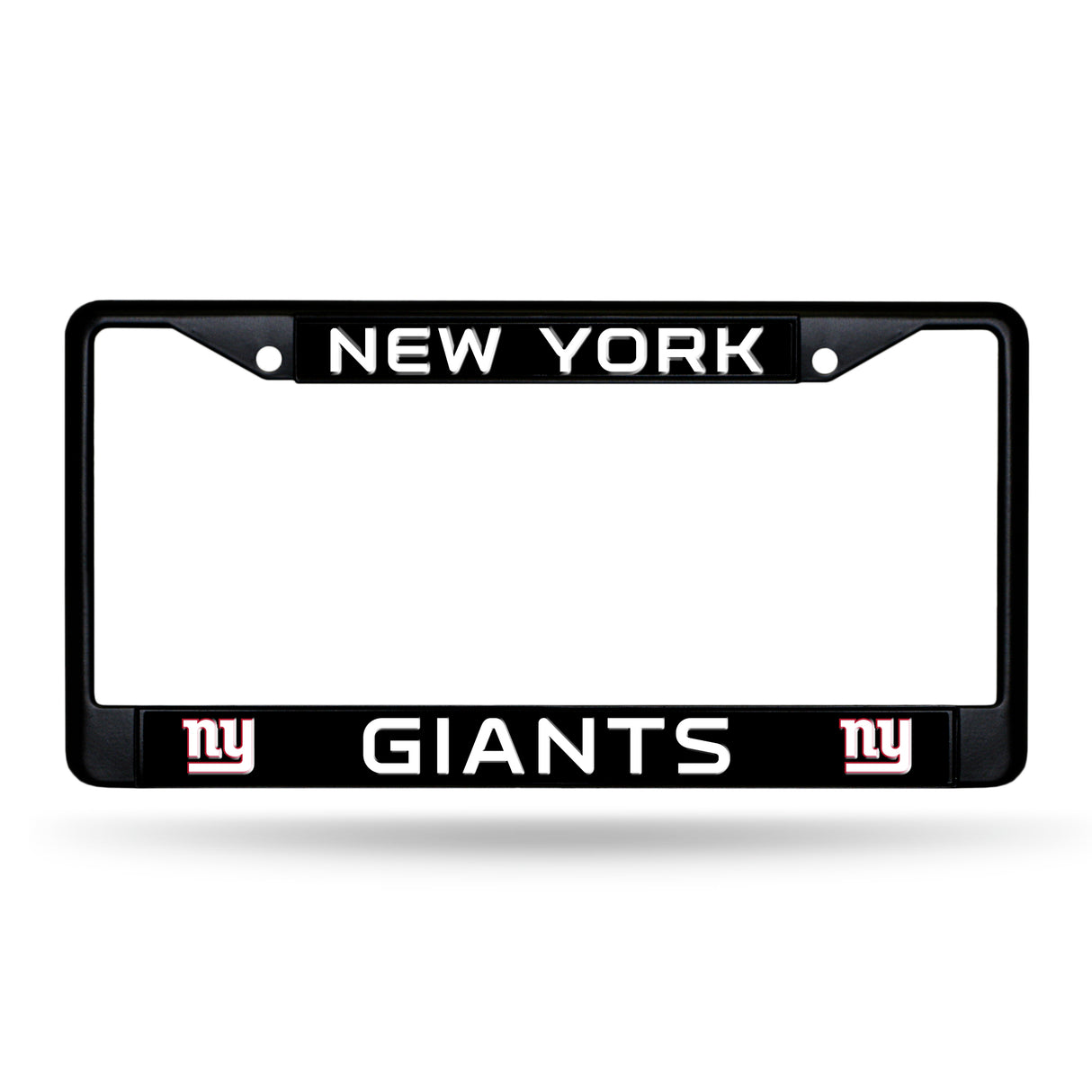 NFL New York Giants Black Chrome License Plate Frame Fan Gear NFL New York Giants