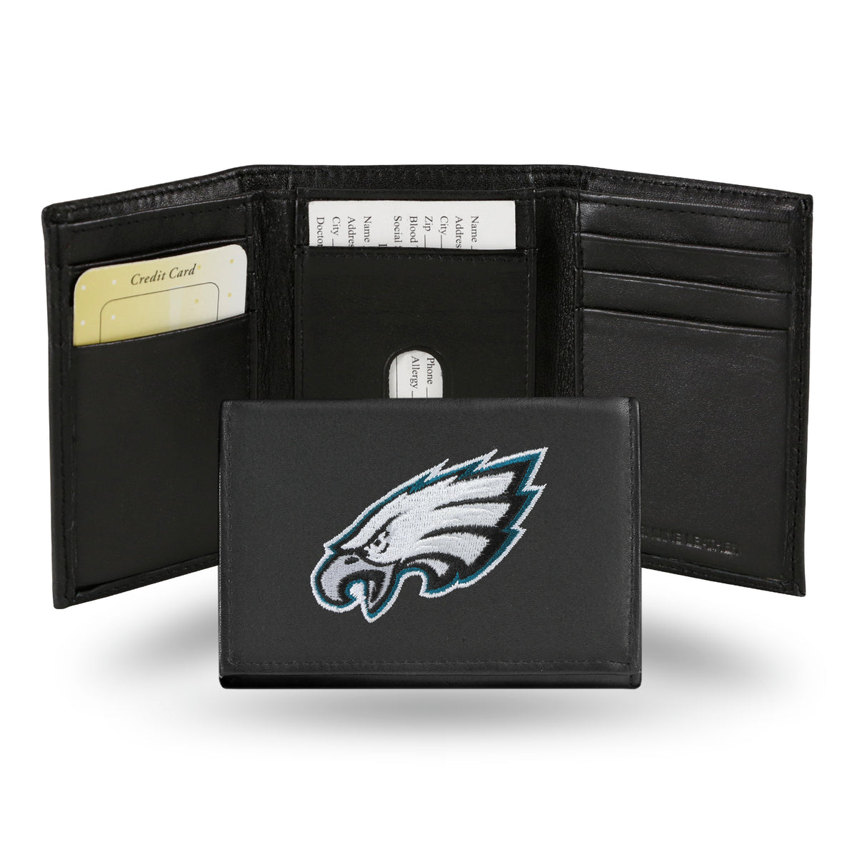 NFL Philadelphia Eagles Tri-Fold Wallet Fan Gear NFL Philadelphia Eagles
