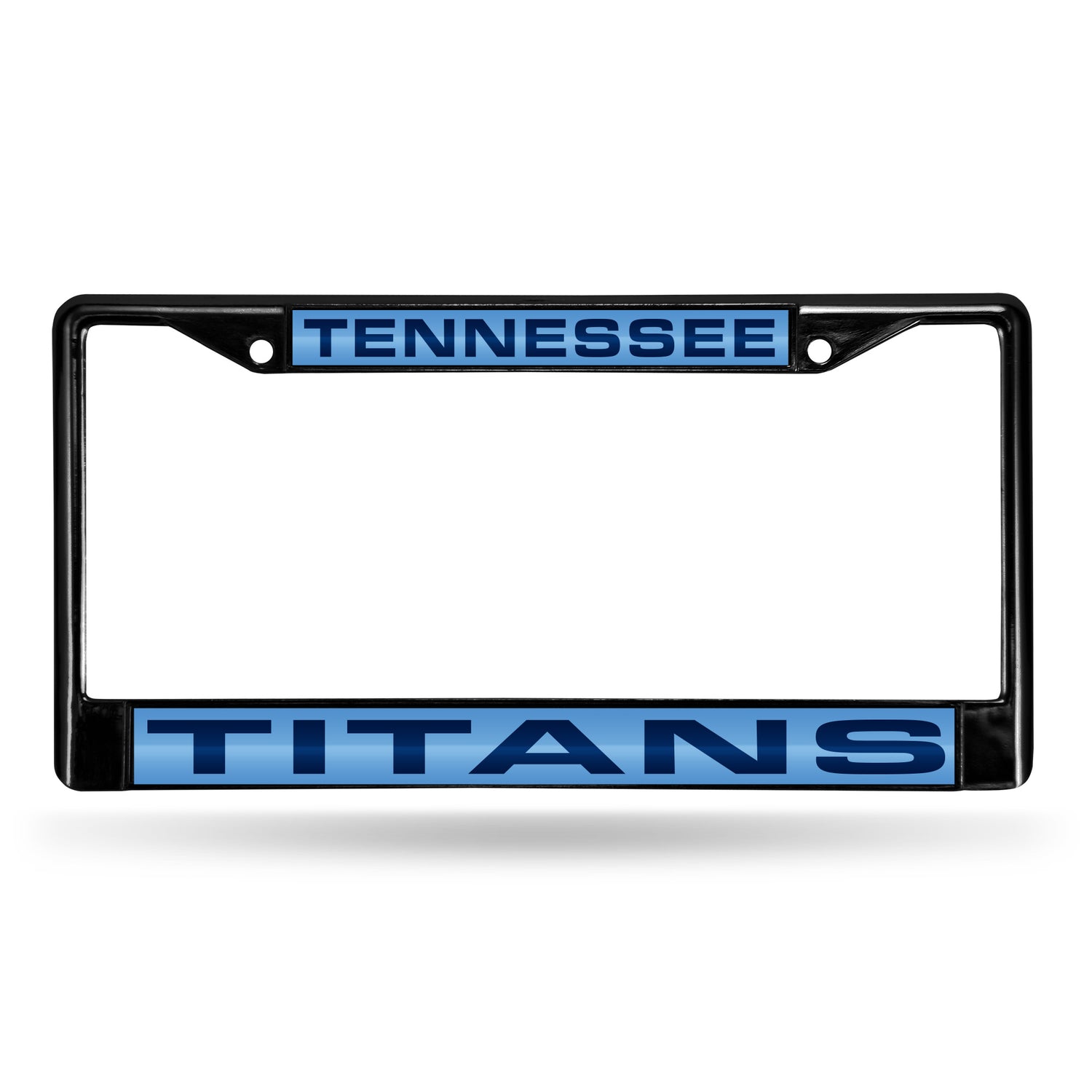 NFL Tennessee Titans Laser Cut Chrome License Plate Frame Fan Gear NFL Tennessee Titans