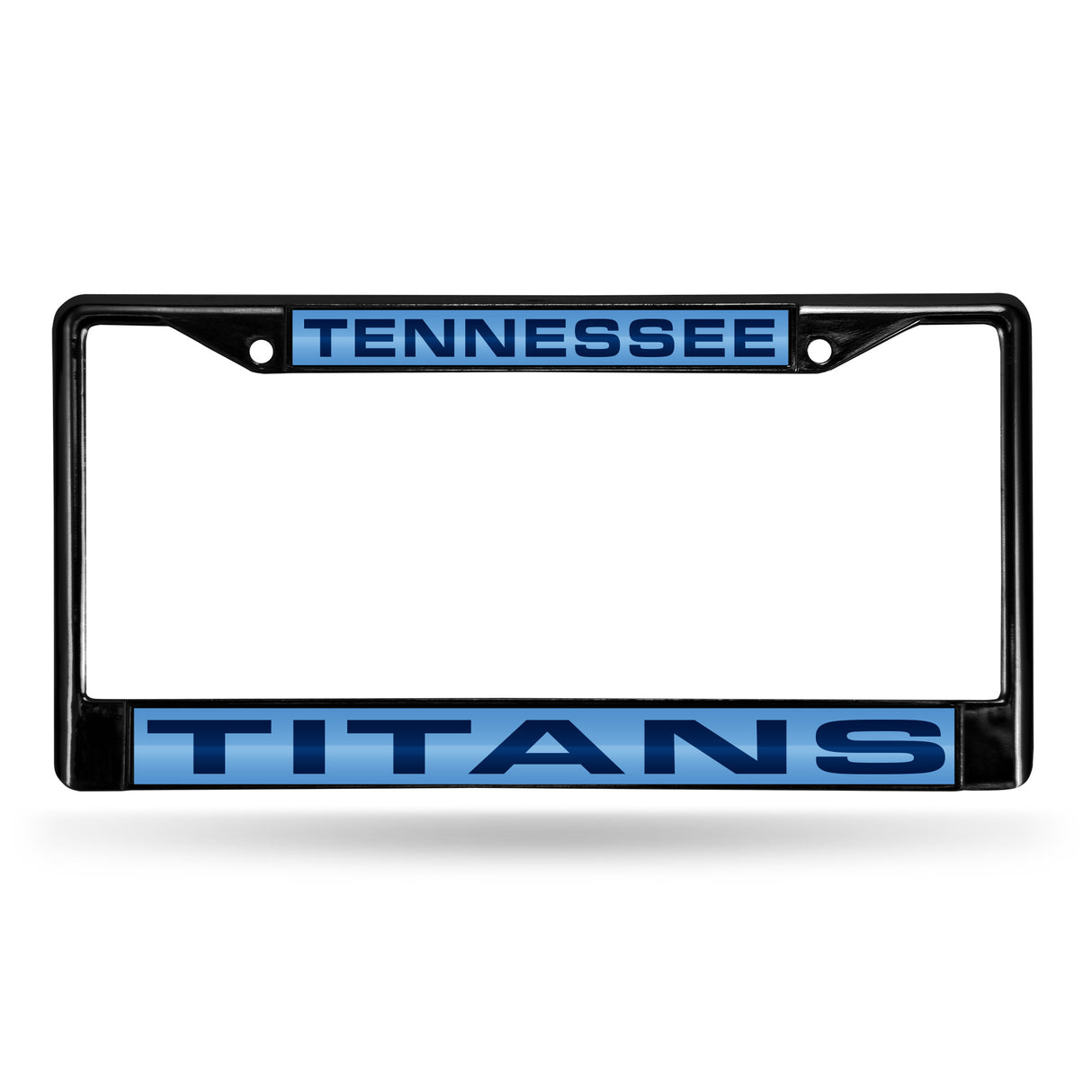NFL Tennessee Titans Laser Cut Chrome License Plate Frame Fan Gear NFL Tennessee Titans