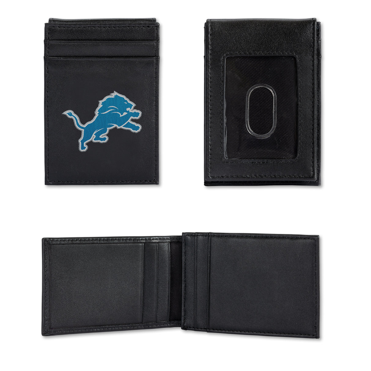 NFL Detroit Lions Embroidered Front Pocket Wallet Fan Gear NFL Detroit Lions