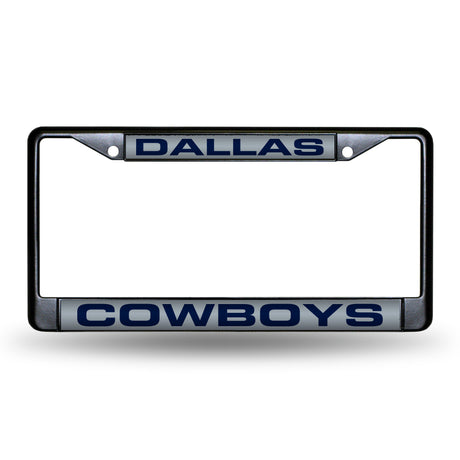 NFL Dallas Cowboys Laser Cut Chrome License Plate Frame Fan Gear NFL Dallas Cowboys