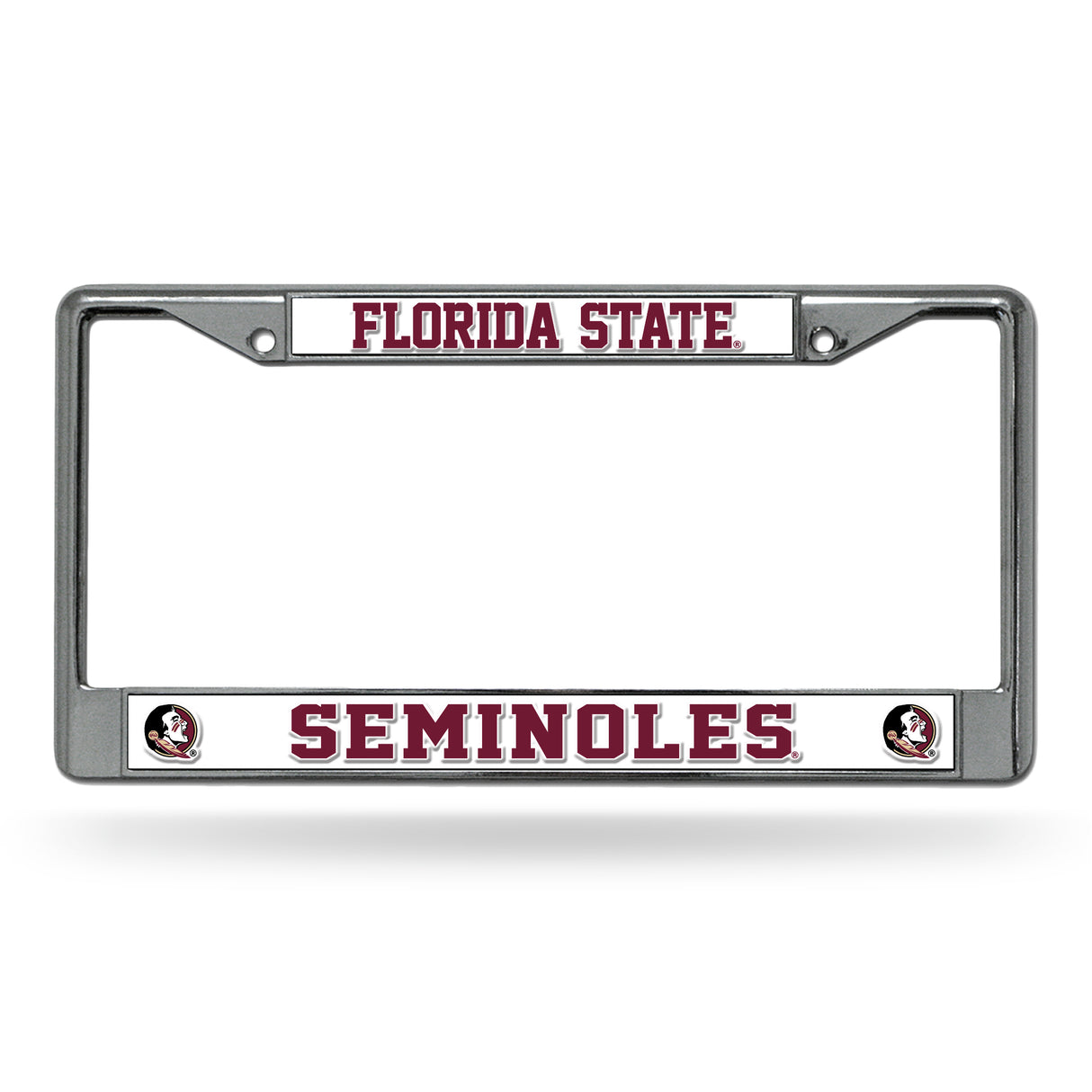 NCAA Florida State Seminoles Chrome License Plate Frame Fan Gear NCAA Florida State Seminoles