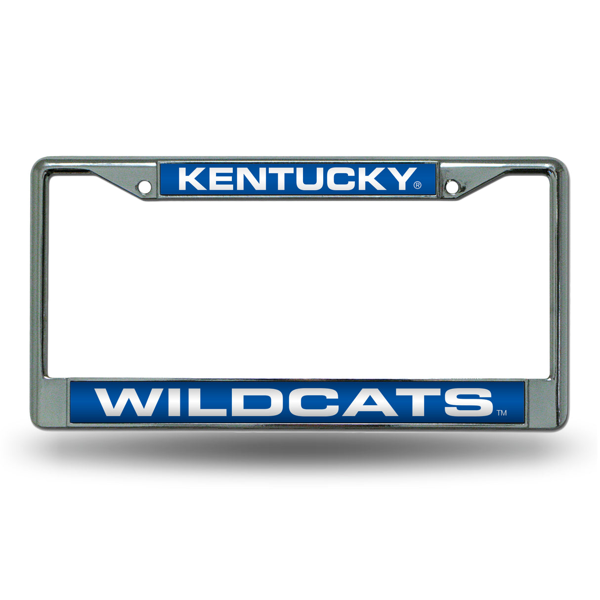 NCAA Kentucky Wildcats Laser Cut Chrome License Plate Frame Fan Gear NCAA Kentucky Wildcats