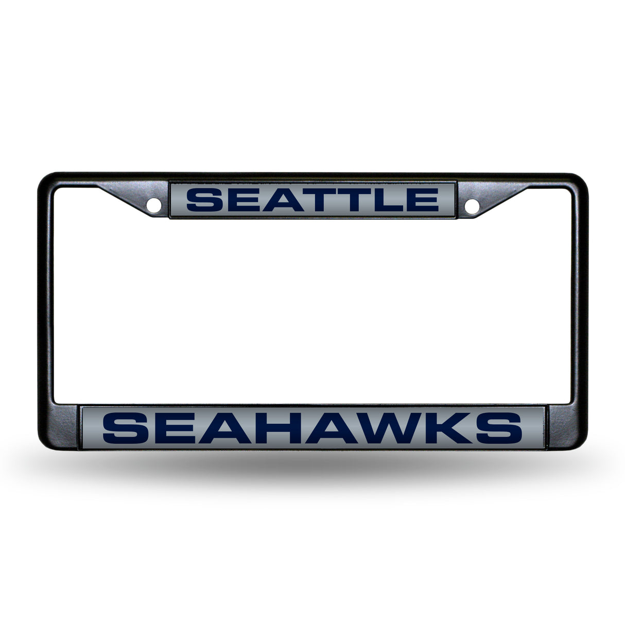 NFL Seattle Seahawks Laser Cut Chrome License Plate Frame Fan Gear NFL Seattle Seahawks