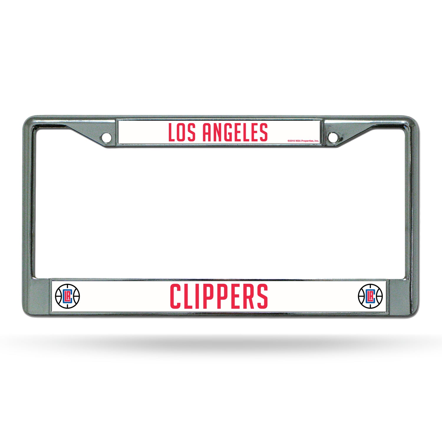 NBA Los Angeles Clippers Chrome License Plate Frame Fan Gear NBA Los Angeles Clippers