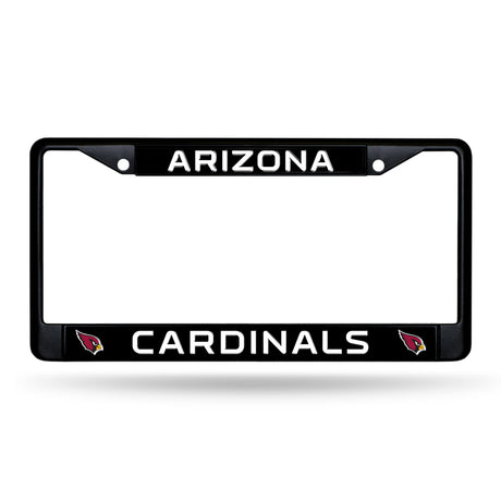 NFL Arizona Cardinals Black Chrome License Plate Frame Fan Gear NFL Arizona Cardinals