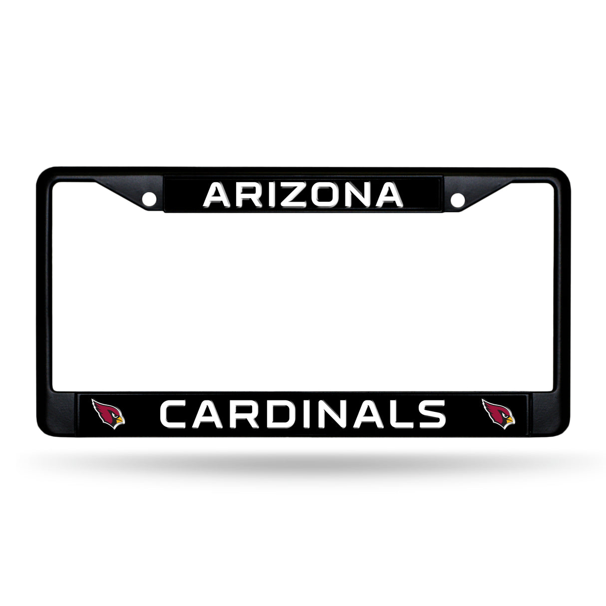 NFL Arizona Cardinals Black Chrome License Plate Frame Fan Gear NFL Arizona Cardinals