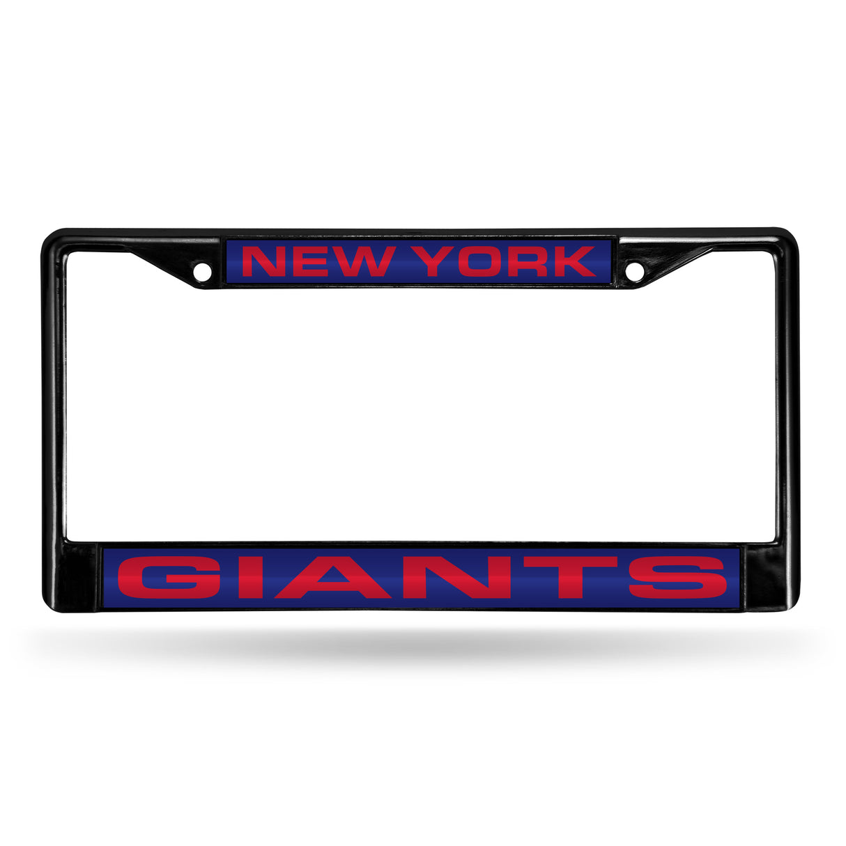 NFL New York Giants Laser Cut Chrome License Plate Frame Fan Gear NFL New York Giants