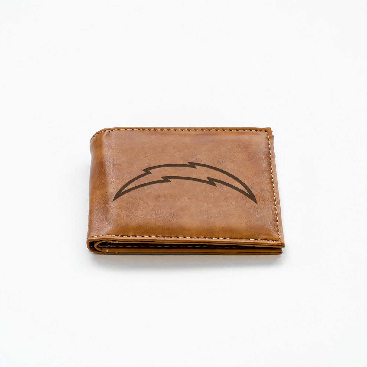 NFL Los Angeles Chargers Laser Engraved Bill-Fold Fan Gear NFL Los Angeles Chargers