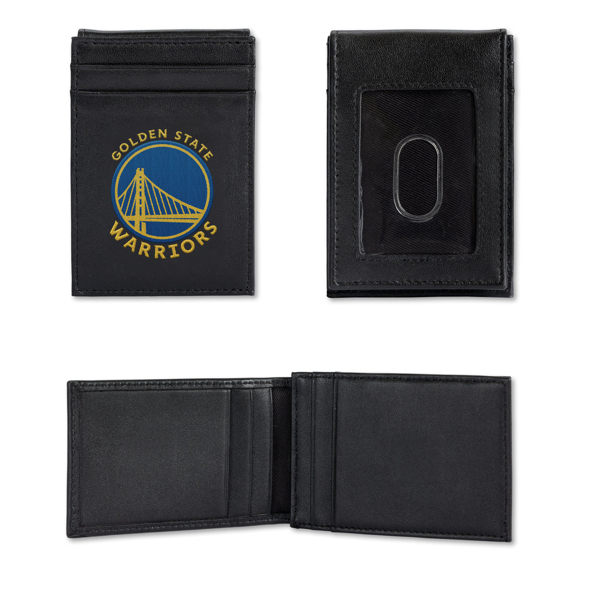 NBA Golden State Warriors Embroidered Front Pocket Wallet Fan Gear NBA Golden State Warriors