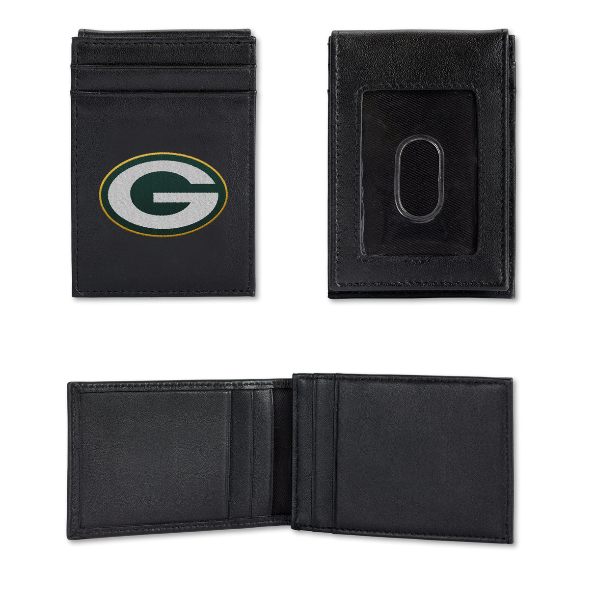 NFL Green Bay Packers Embroidered Front Pocket Wallet Fan Gear NFL Green Bay Packers