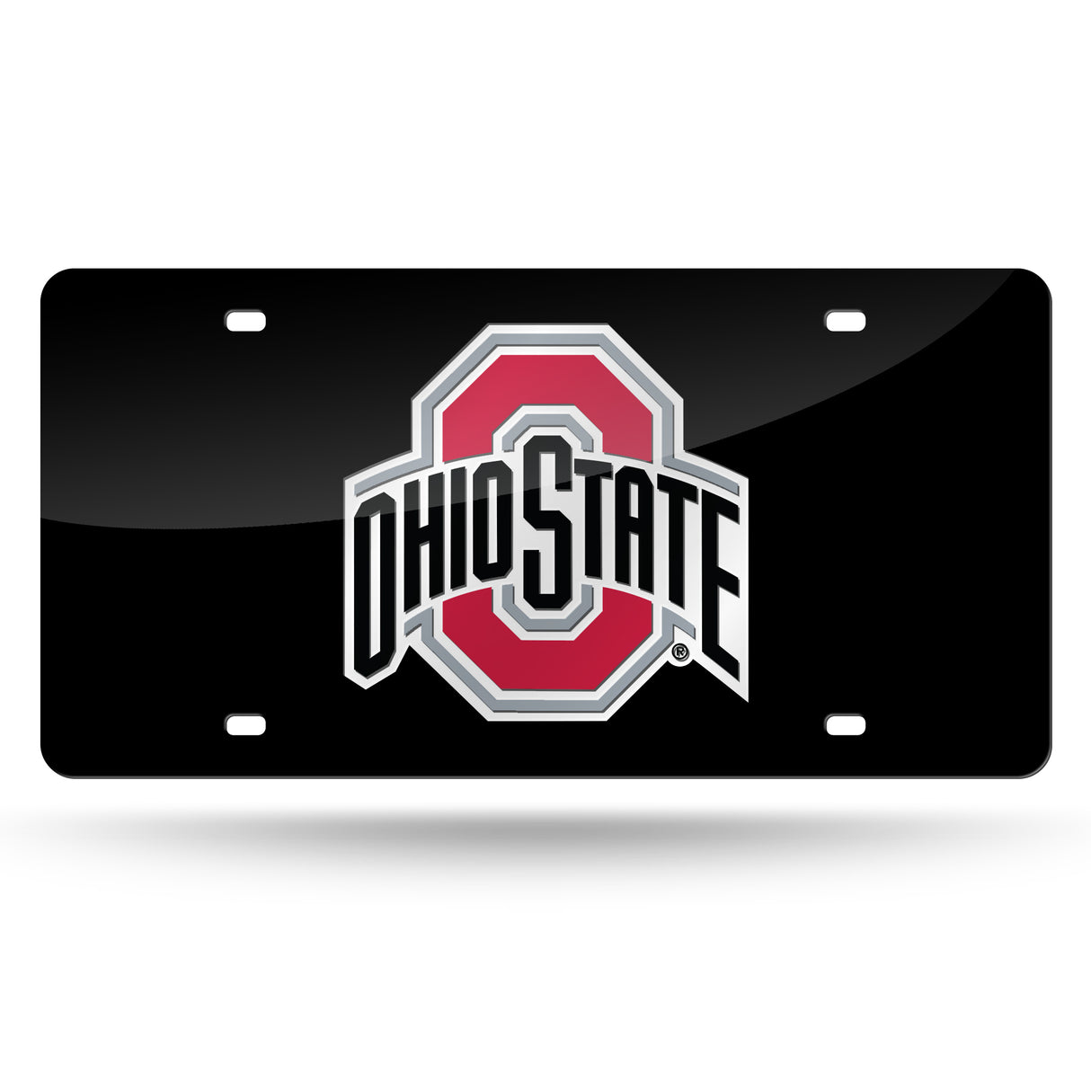 NCAA Ohio State Buckeyes Laser Cut Automobile Tag Fan Gear NCAA Ohio State Buckeyes