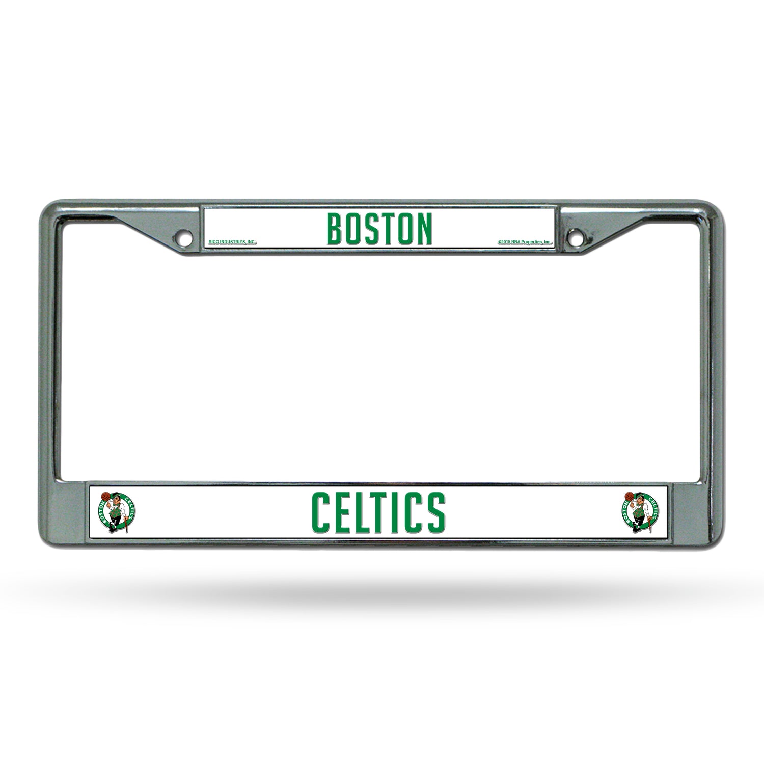 NBA Boston Celtics Chrome License Plate Frame Fan Gear NBA Boston Celtics
