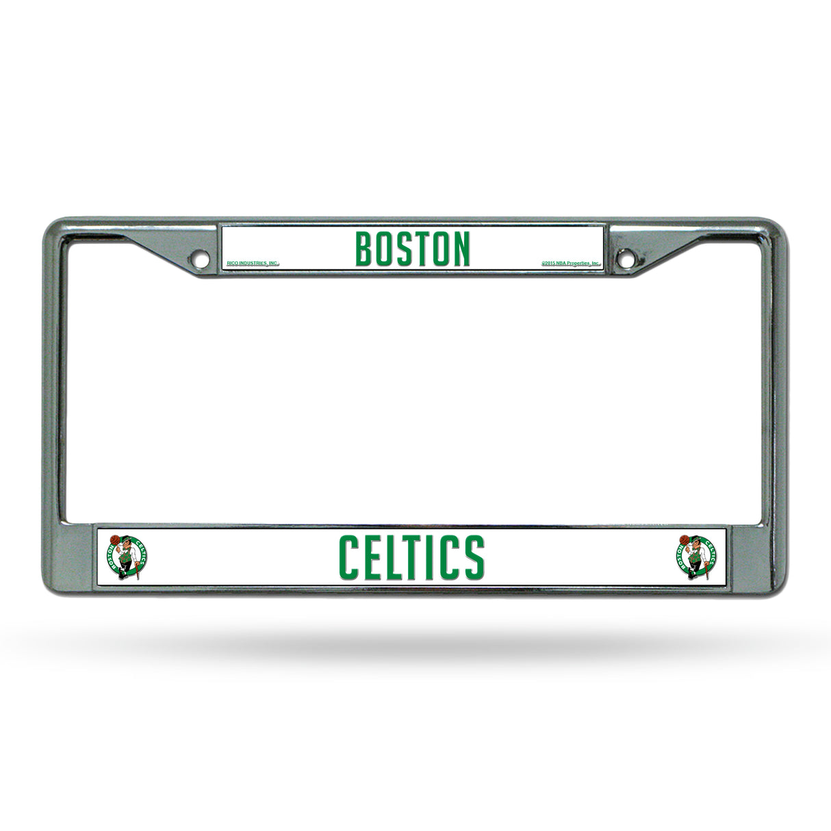 NBA Boston Celtics Chrome License Plate Frame Fan Gear NBA Boston Celtics