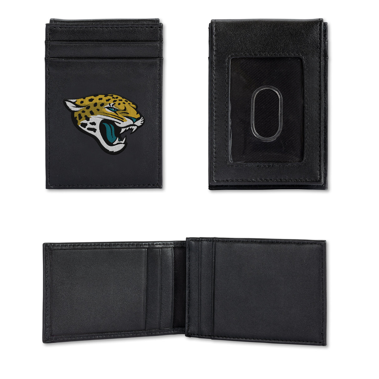 NFL Jacksonville Jaguars Embroidered Front Pocket Wallet Fan Gear NFL Jacksonville Jaguars