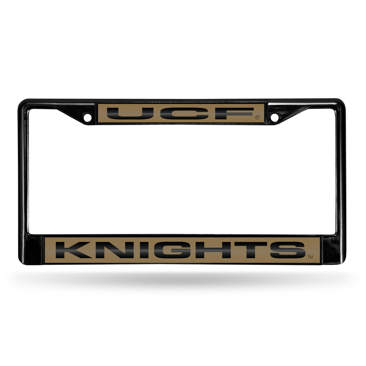 NCAA Central Florida Knights - UCF Laser Cut Chrome License Plate Frame Fan Gear NCAA Central Florida Knights